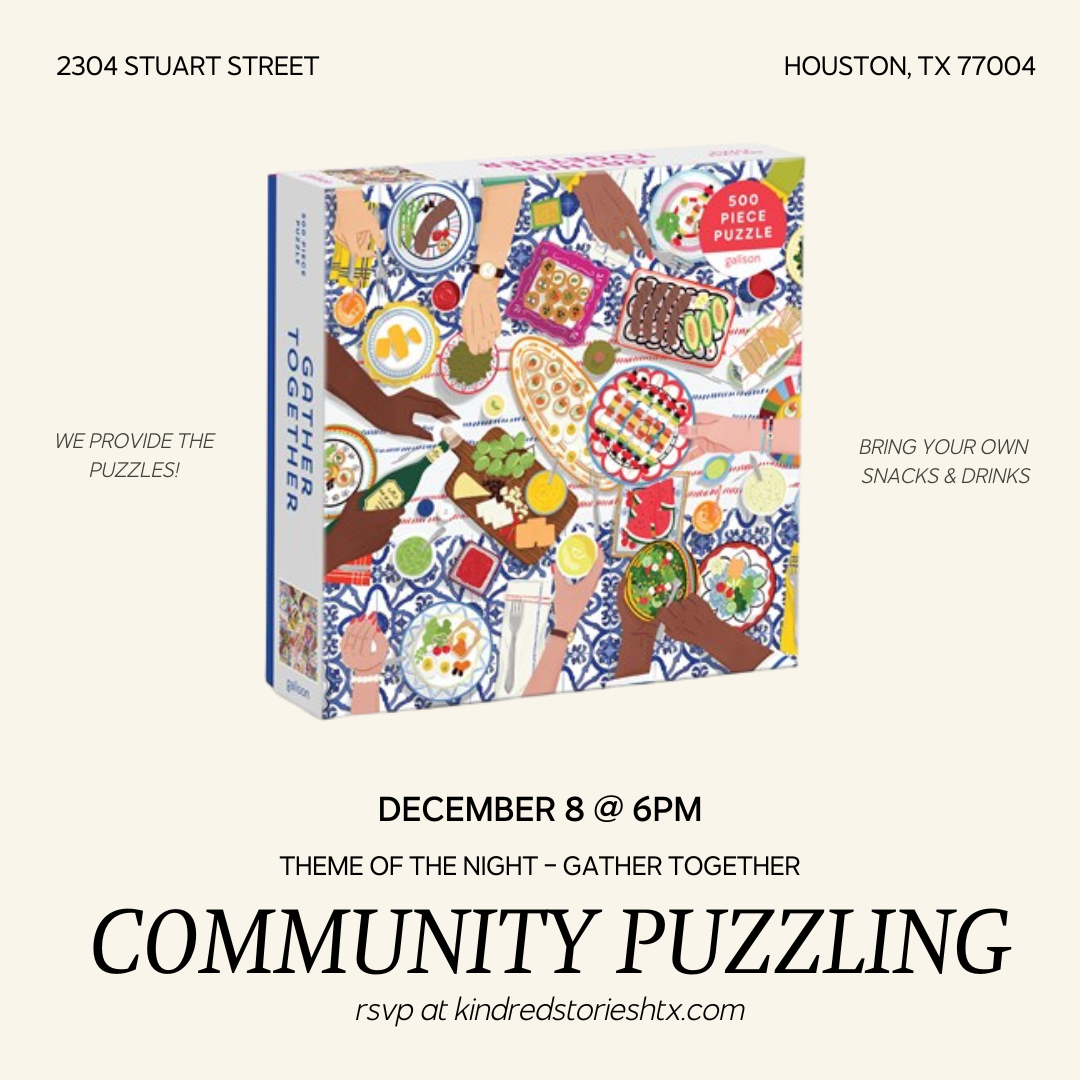 IRL EVENT: Gather Together Community Puzzle Time - December 8 at 6PM