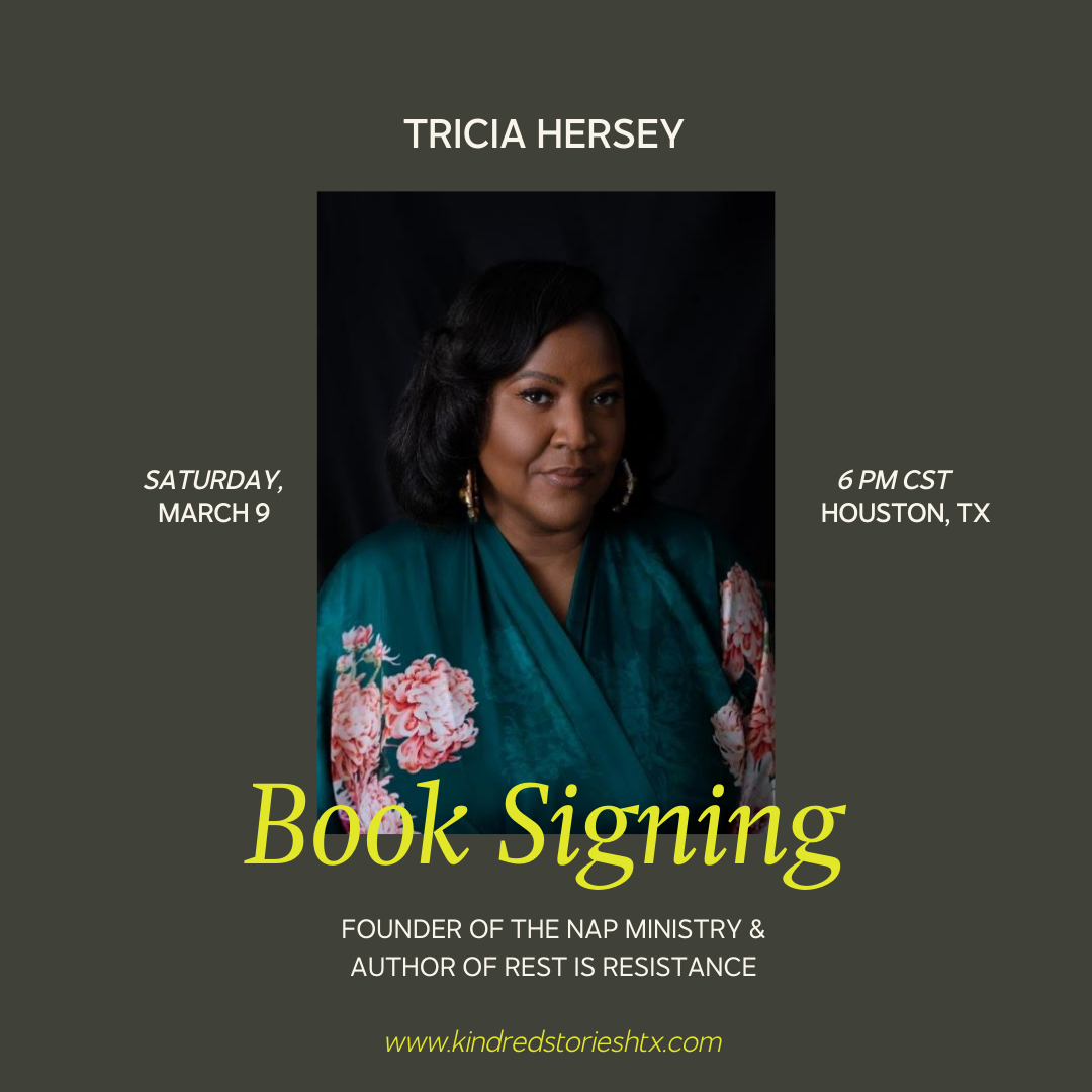 IRL Book Signing: Rest is Resisistance with Tricia Hersey - March 9 @ 6:00 PM