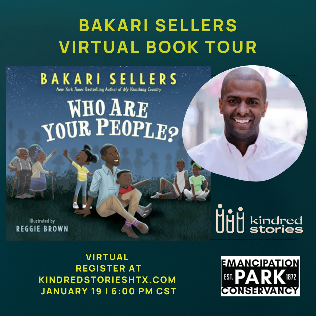 Virtual Author Talk:  Who Are Your People? with Bakari Sellers - Jan 19 @ 6:00 PM CST