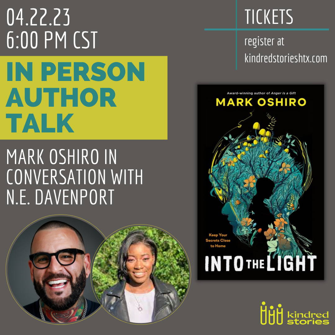 IRL AUTHOR TALK: Into the Light with Mark Oshiro & N.E. Davenport-April 22 at 6 PM CST