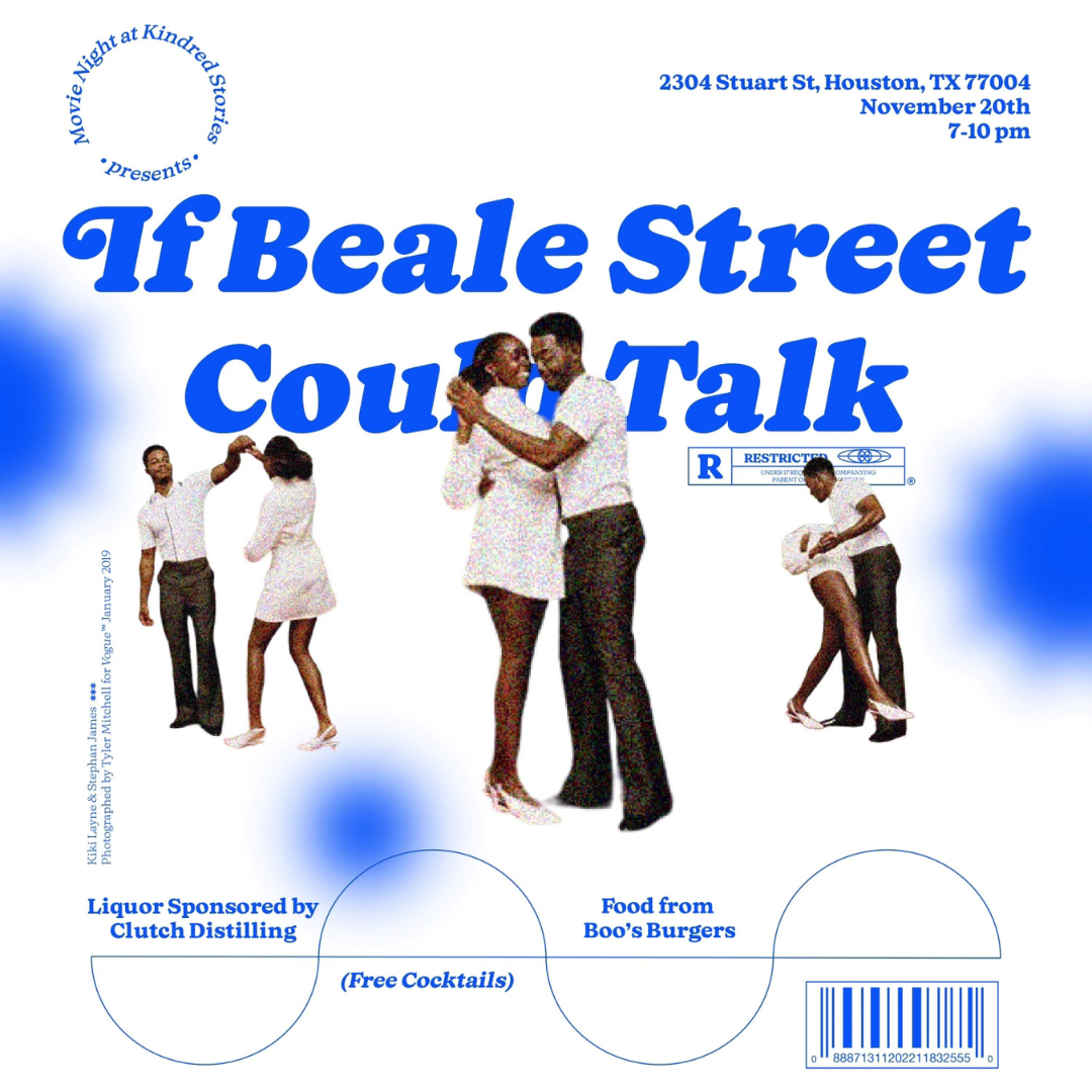 Movie Night: If Beale Street Could Talk feat. Boo's Burgers & Clutch Distilling-November 20 at 7 PM CST