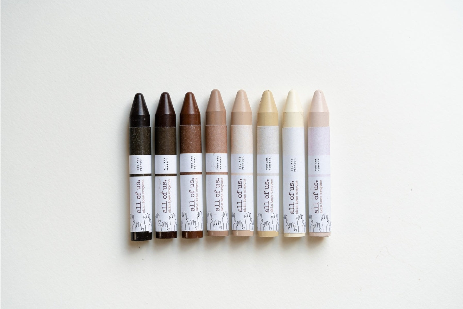 All Of Us - Skin Tone Crayons