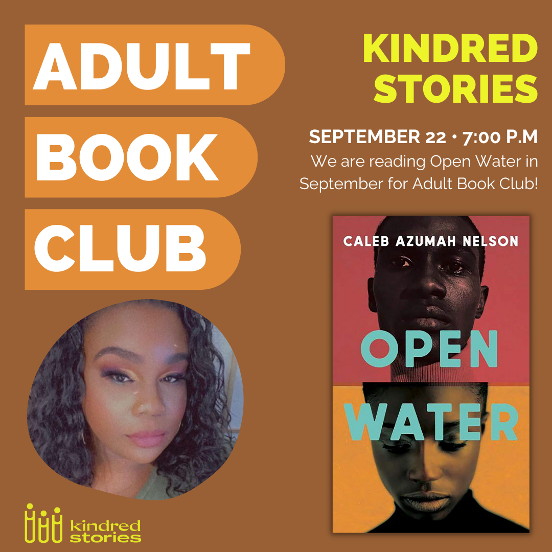 September Adult Book Club - Open Water by Caleb Azumah Nelson