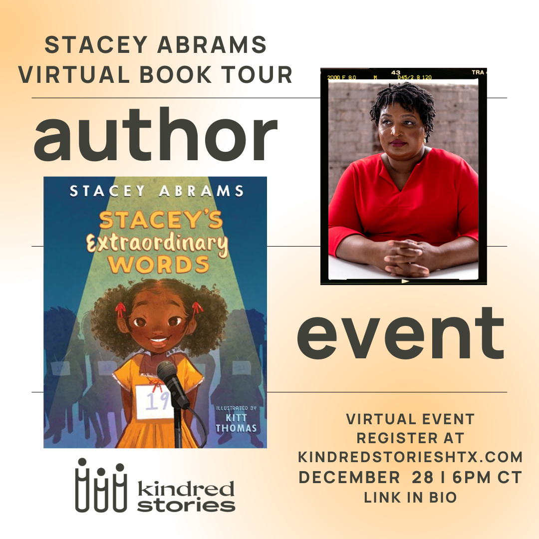 Virtual Author Talk: Stacey's Extraordinary Words by Stacey Abrams - Dec 28 at 6 PM CST