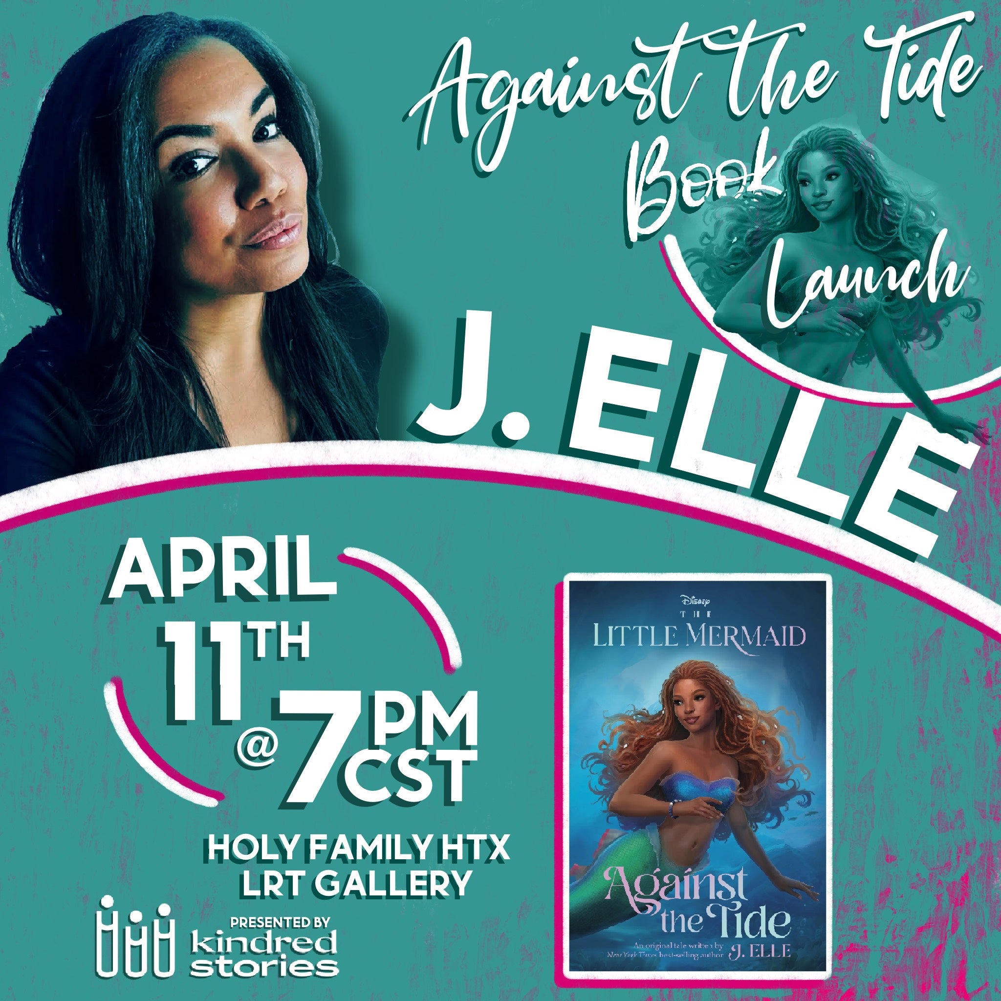 IRL AUTHOR TALK: The Little Mermaid with J.Elle-April 11 at 7PM CST