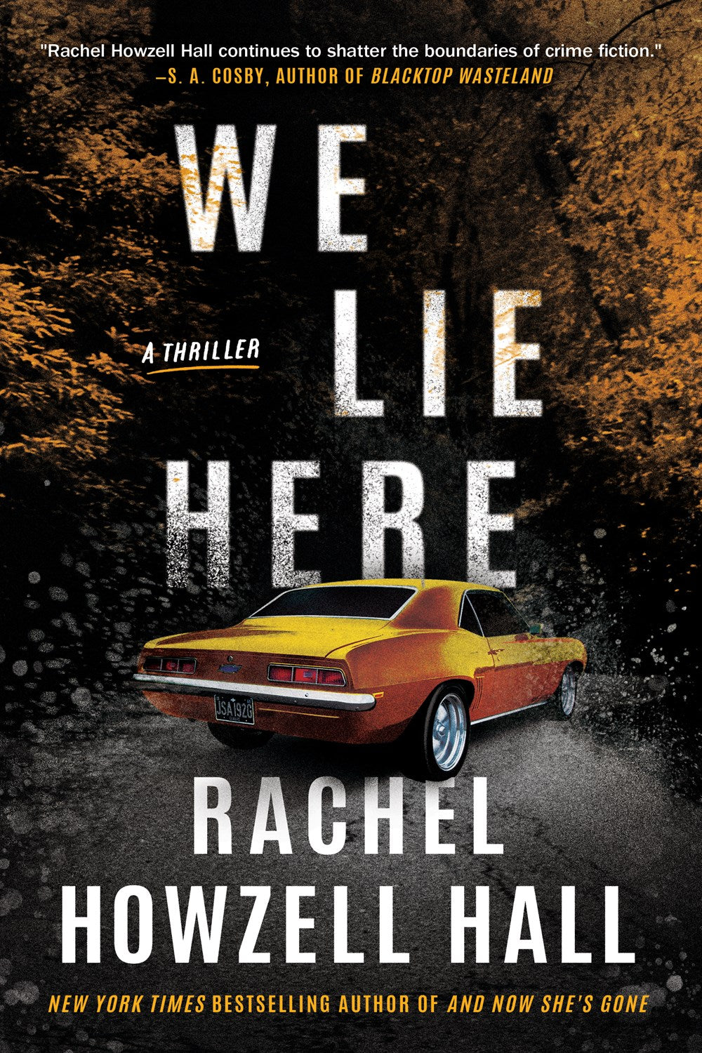 We Lie Here: A Thriller by Rachel Howzell Hall