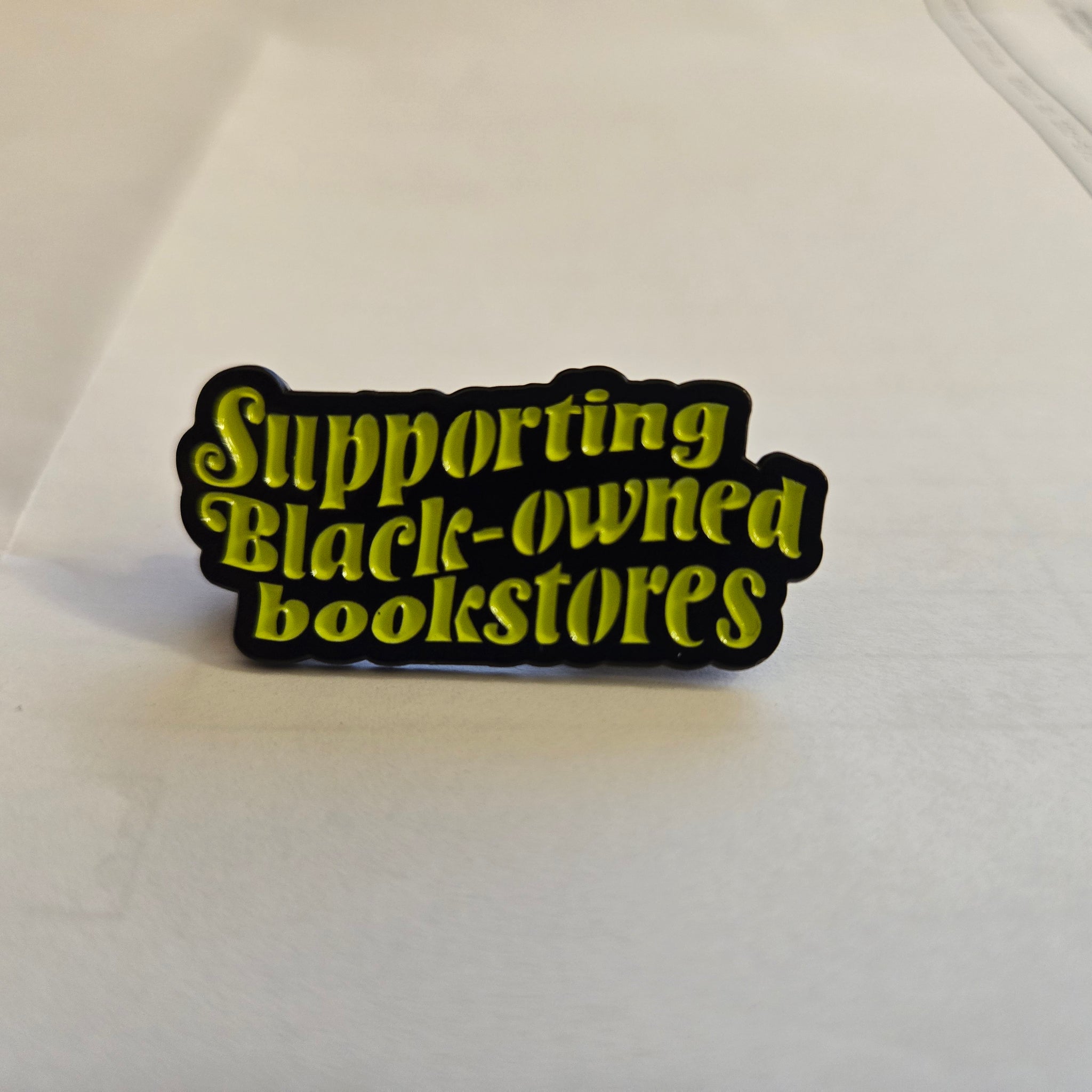 Supporting Black Book Stores - Enamel Pin