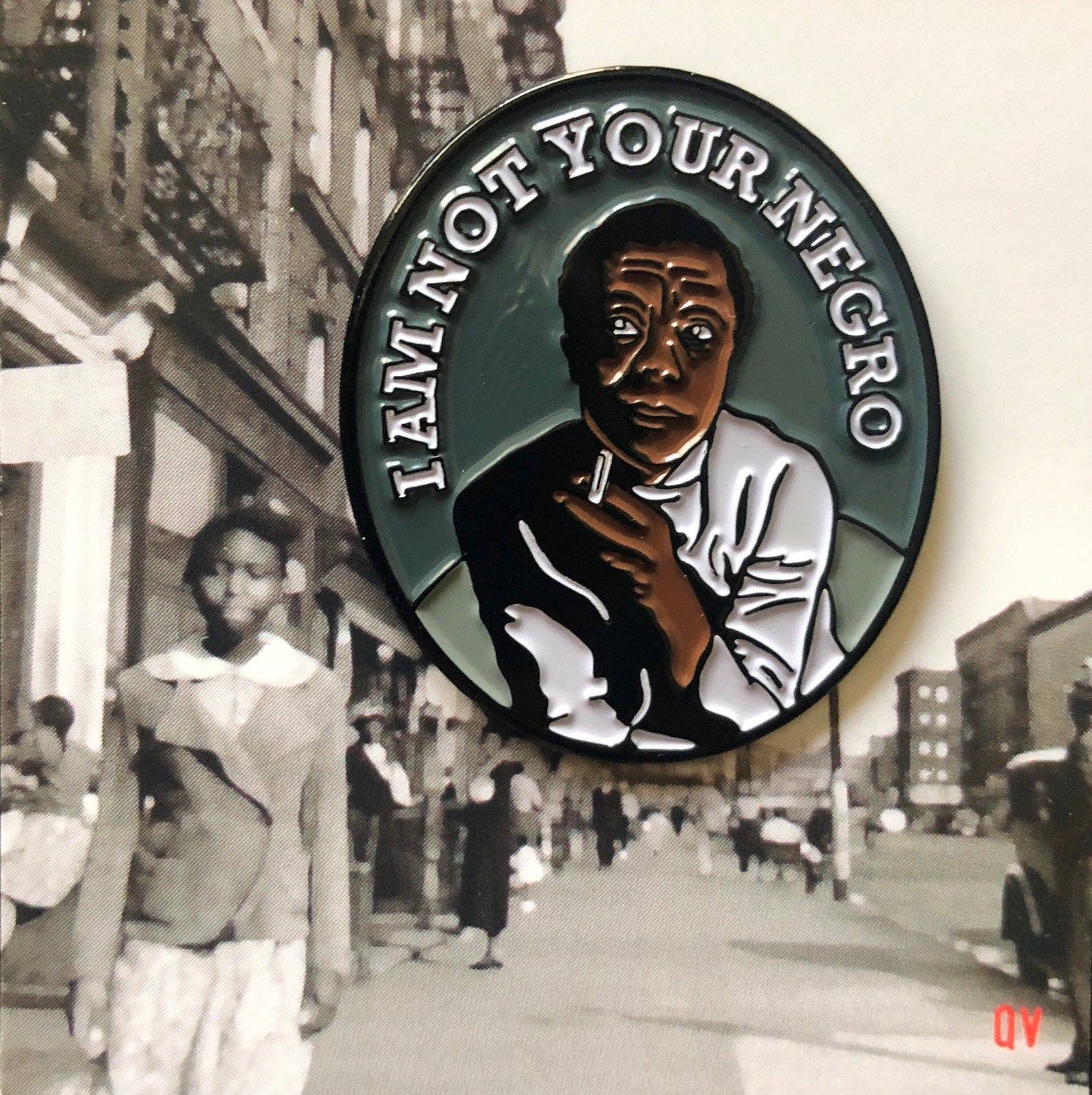 James Baldwin - Soft Enamel Pin