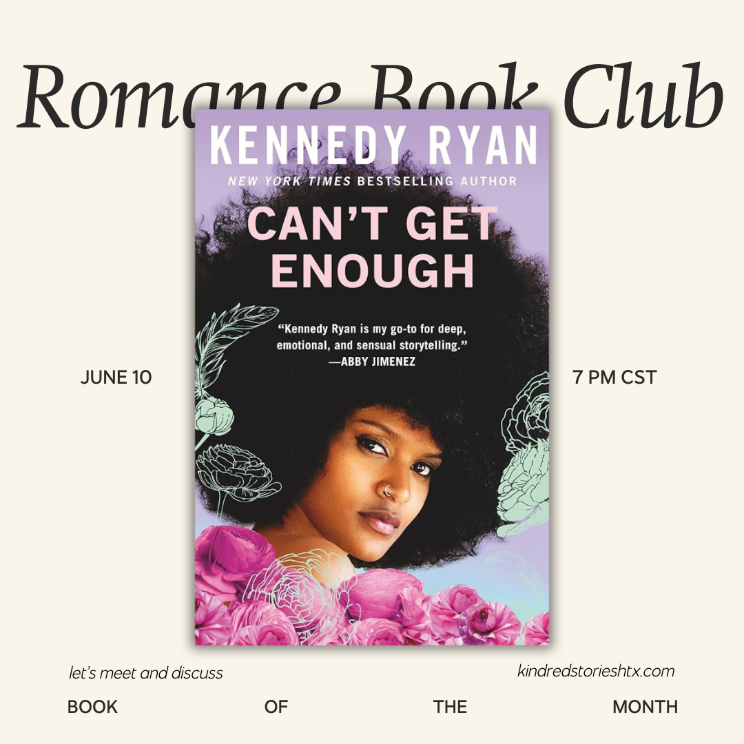 June 2025: Romance Book Club - June 10 @ 7PM