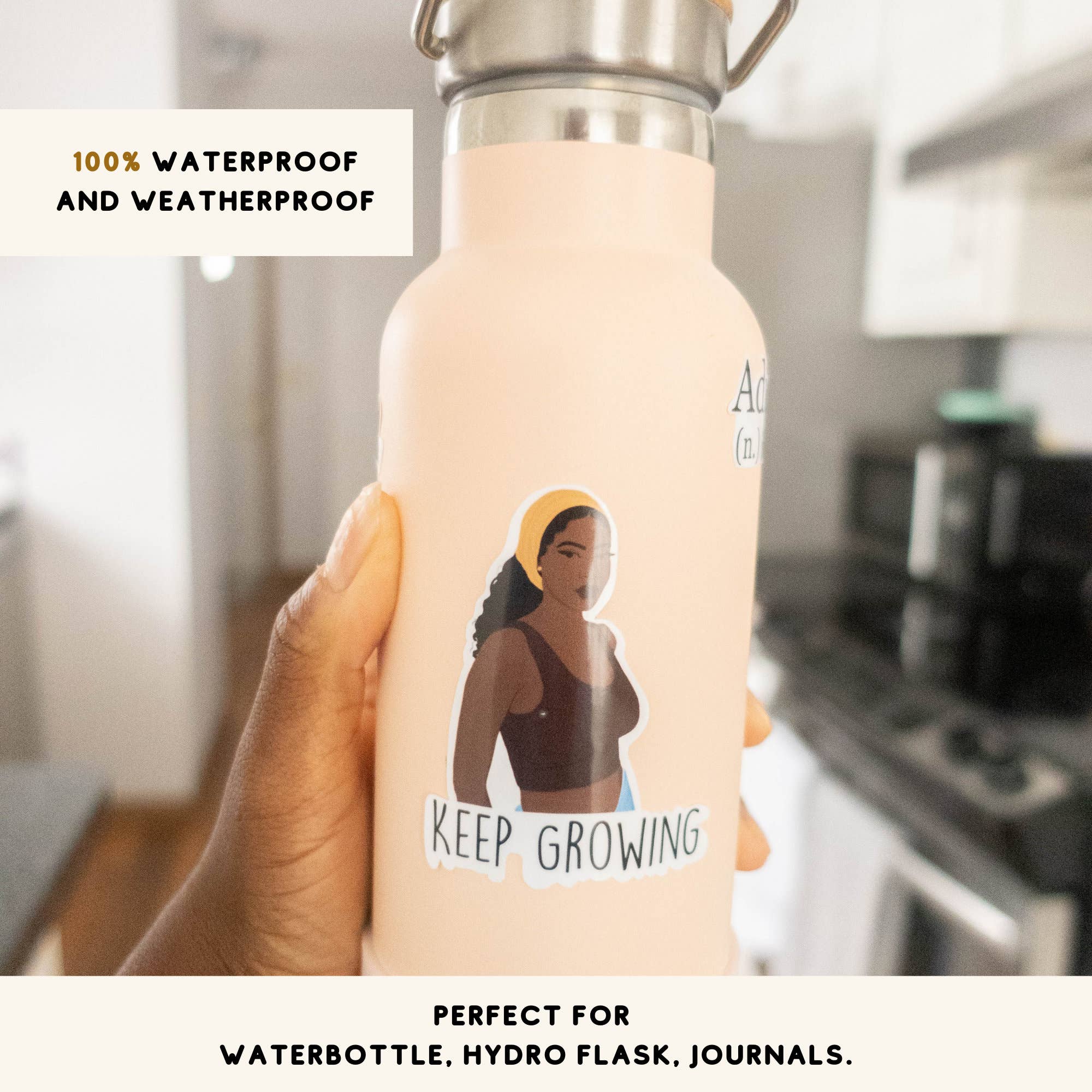 Soft Life Sticker, Black Woman Sticker, Black Girl Sticker