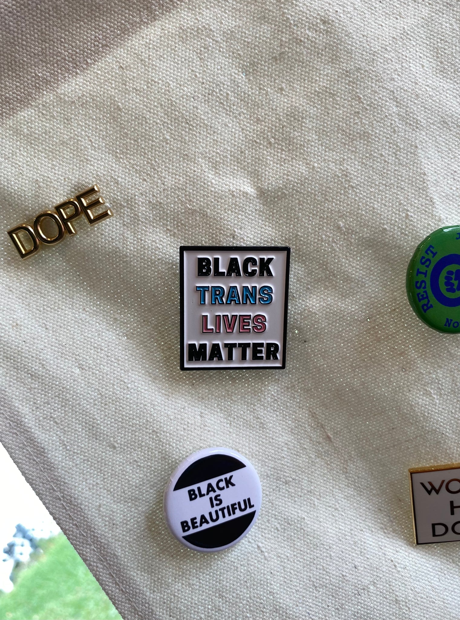 Black Trans Lives Matter Pin