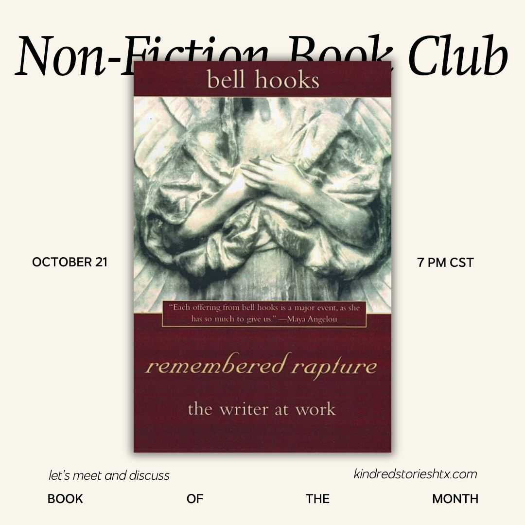 OCTOBER 2025: Non Fiction Book Club - October 21 @ 7PM