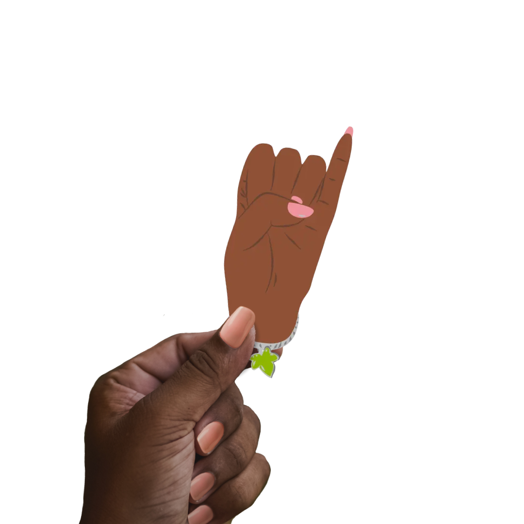 Ivy Leaf Clear Stickers | Sorority Inspired  |  Sisterhood