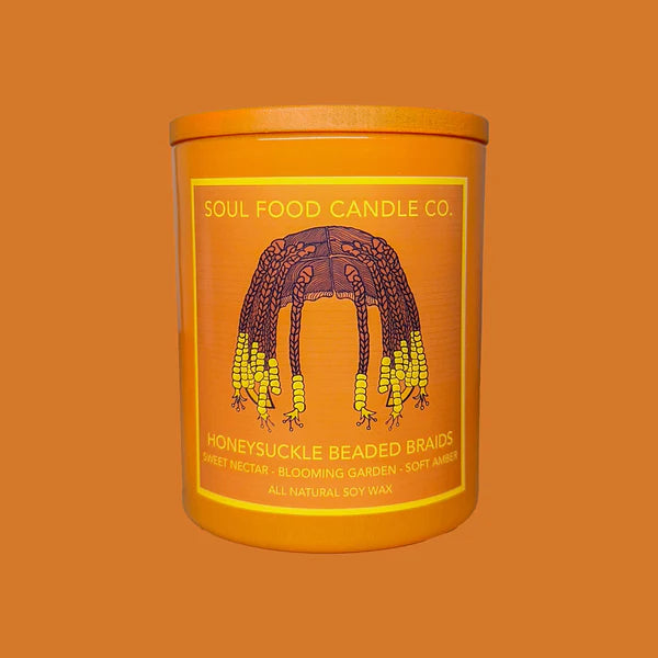 Honeysuckle Beaded Braids Candle