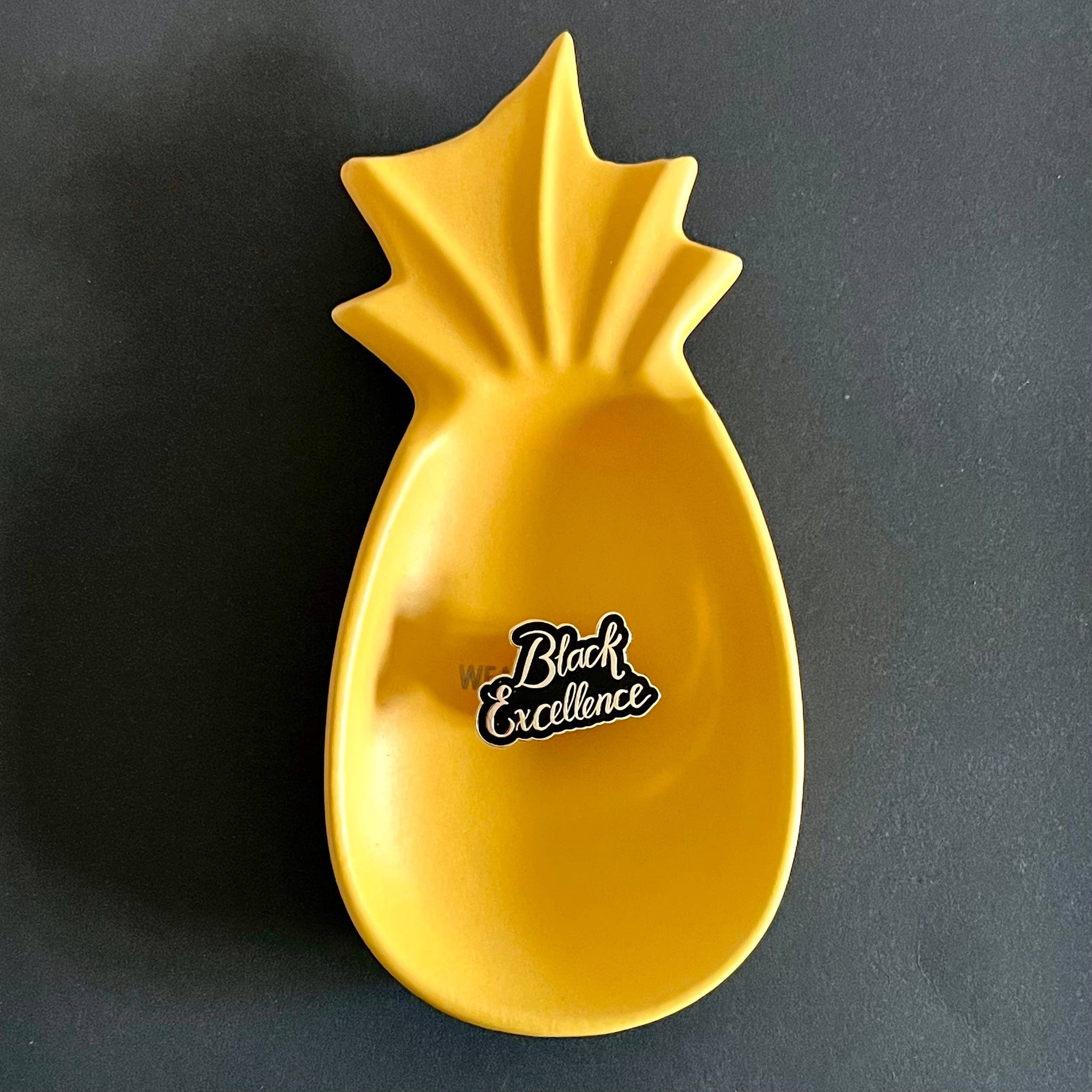 Black Excellence Enamel Pin
