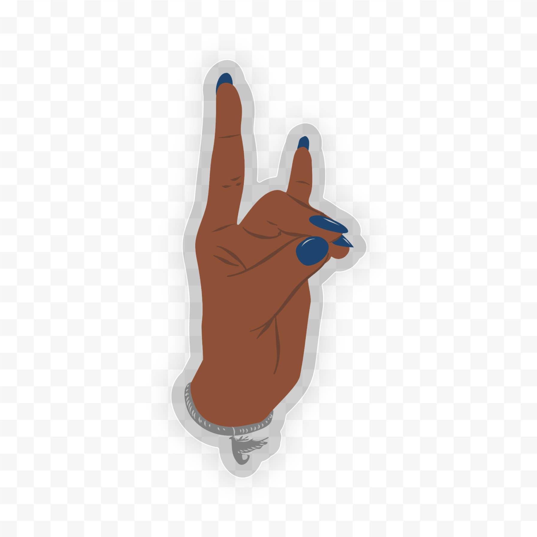 Blue Dove Clear Stickers | Zeta Phi Beta  | Sorority Gift