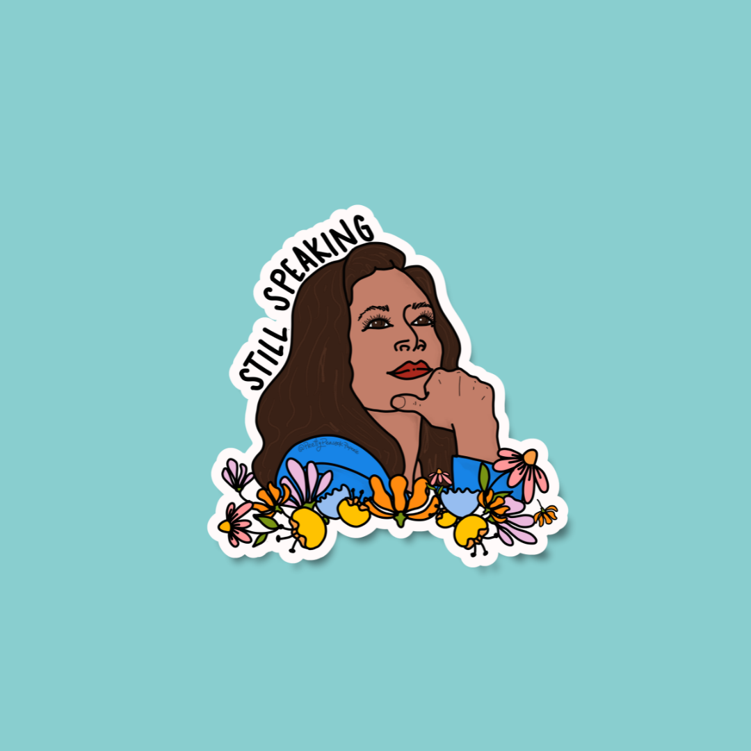 Still Speaking Kamala Harris Sticker