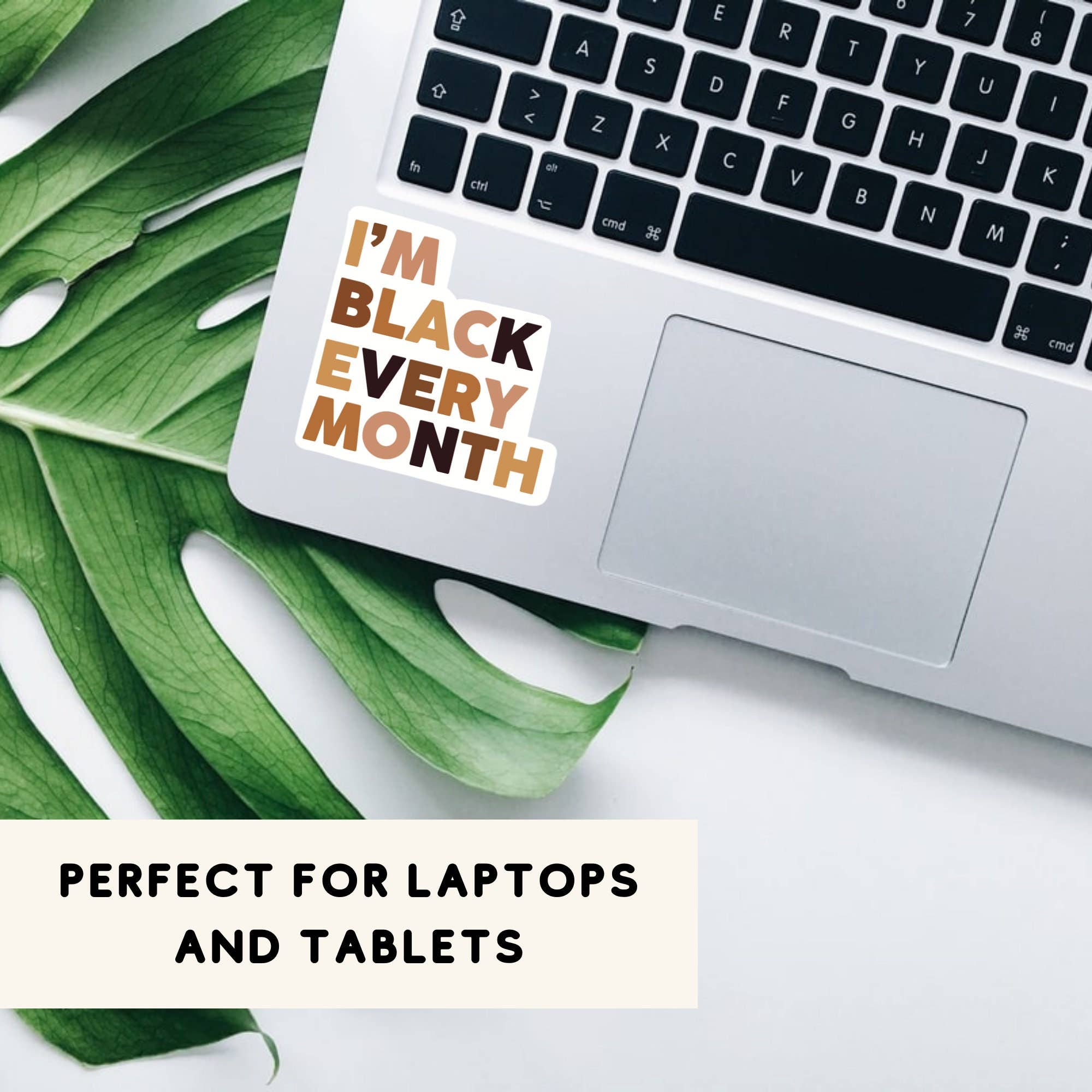 Black Lives Matter Vinyl Sticker for Laptops & Bottles