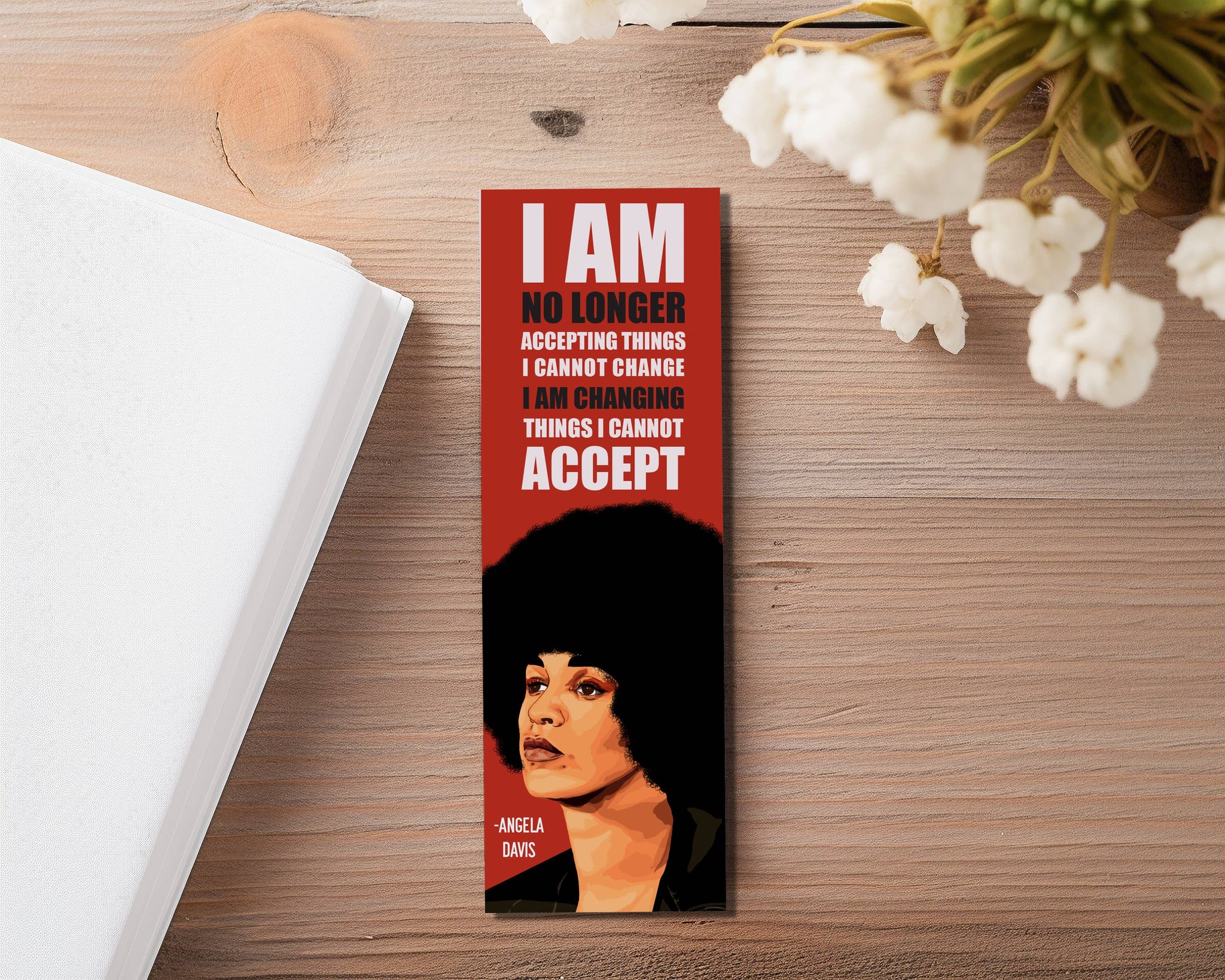 Angela Davis Bookmark - Taylor McManus