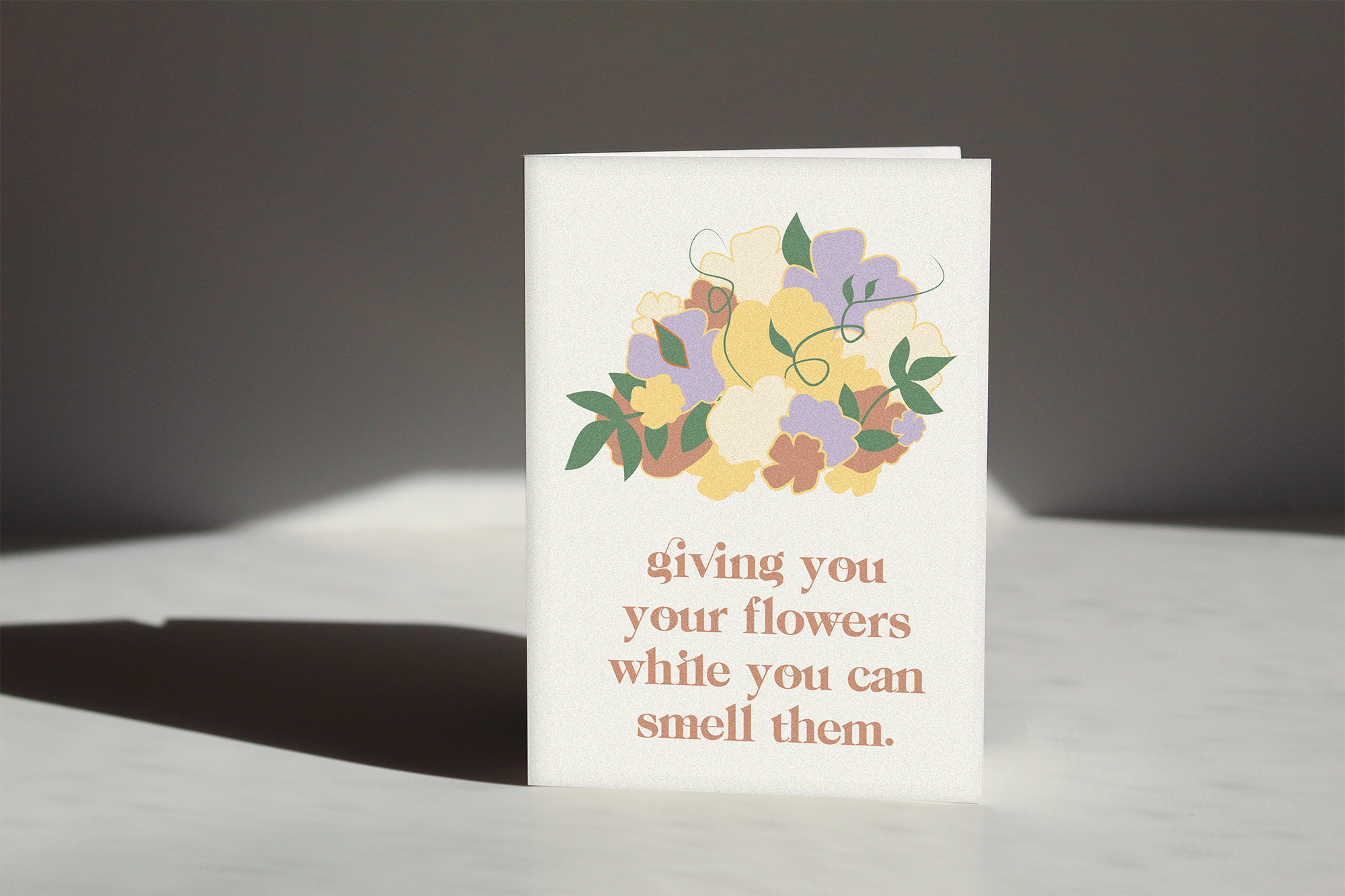 Giving You Flowers Card I