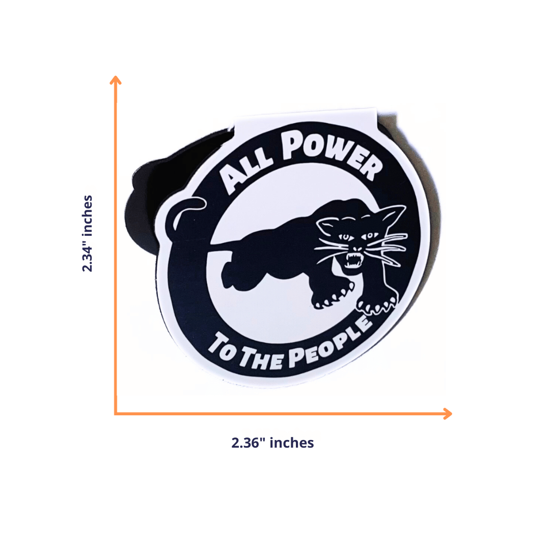 All Power Magnetic Page Marker Bookmarks | Black Panther