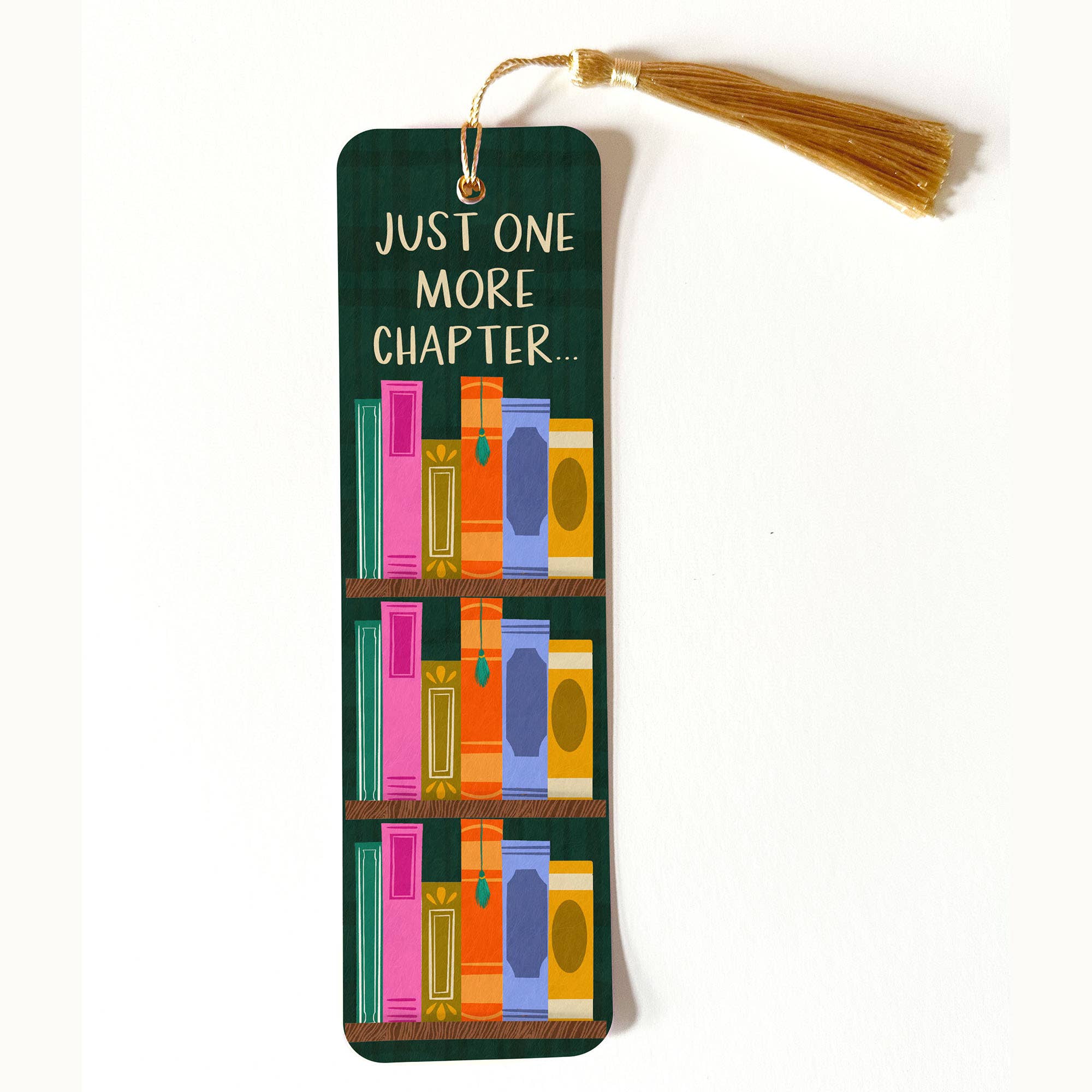 One More Chapter Bookmark with Tassel