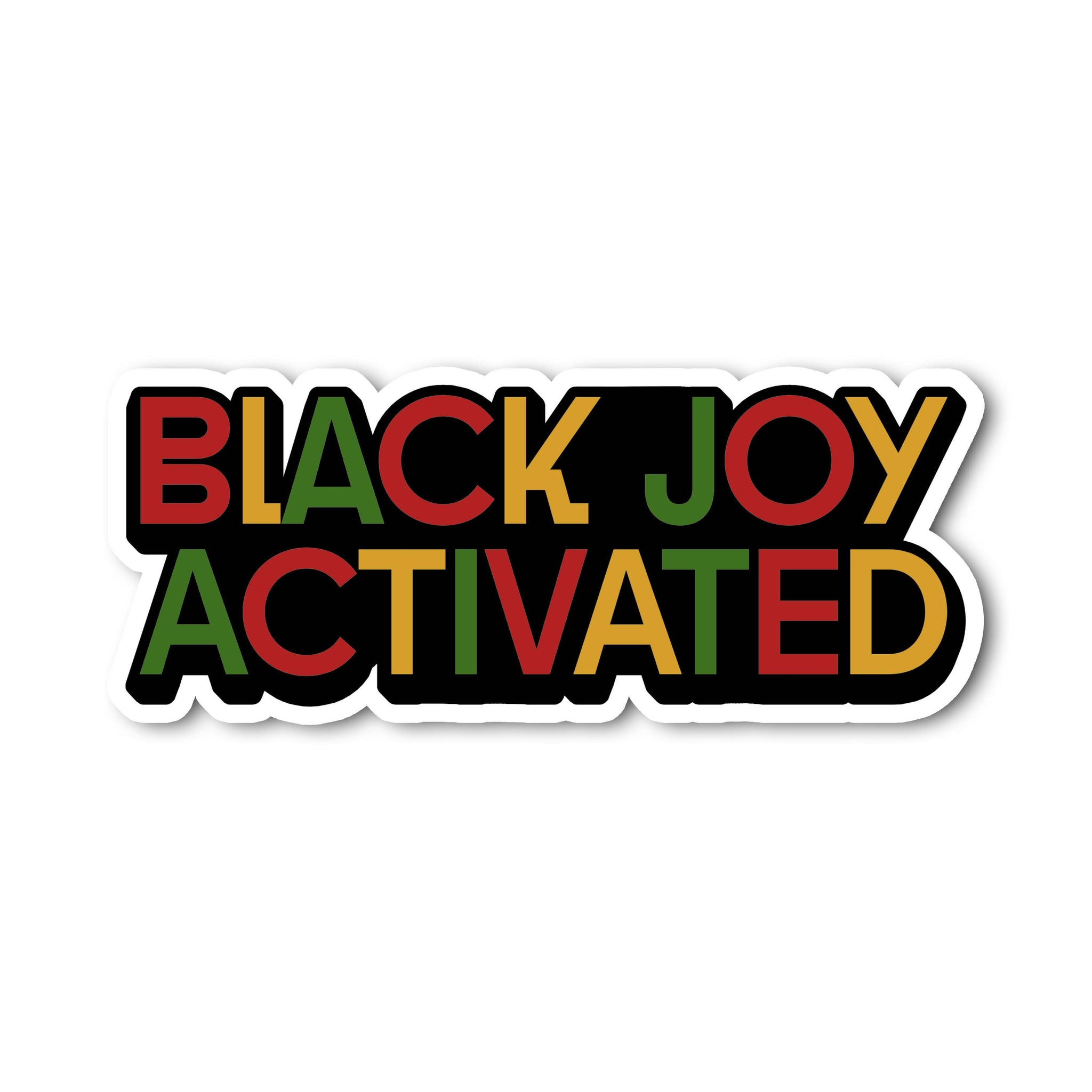 Black Joy Vinyl Sticker
