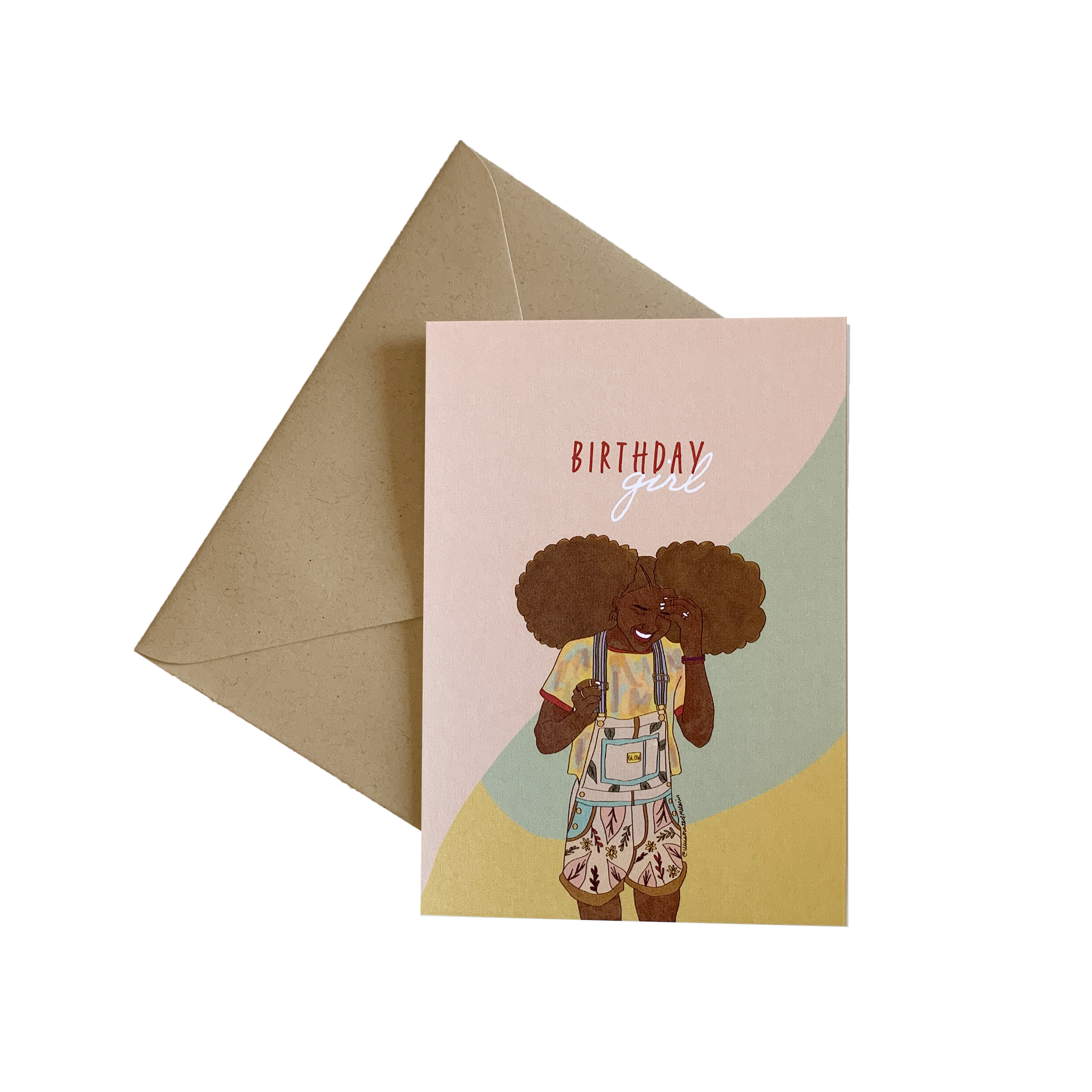 Birthday Girl Greeting Card