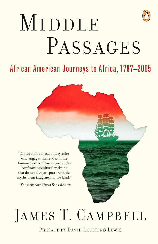 Middle Passages: African American Journeys to Africa, 1787-2005 cover image