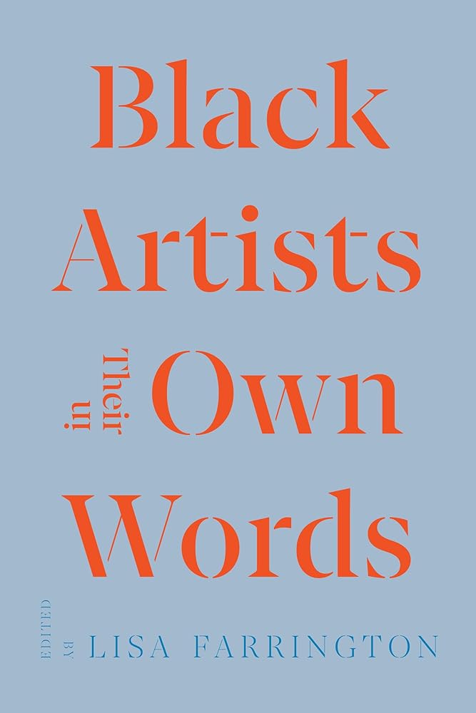Black Artists in Their Own Words (Documents of Twentieth-Century Art) cover image