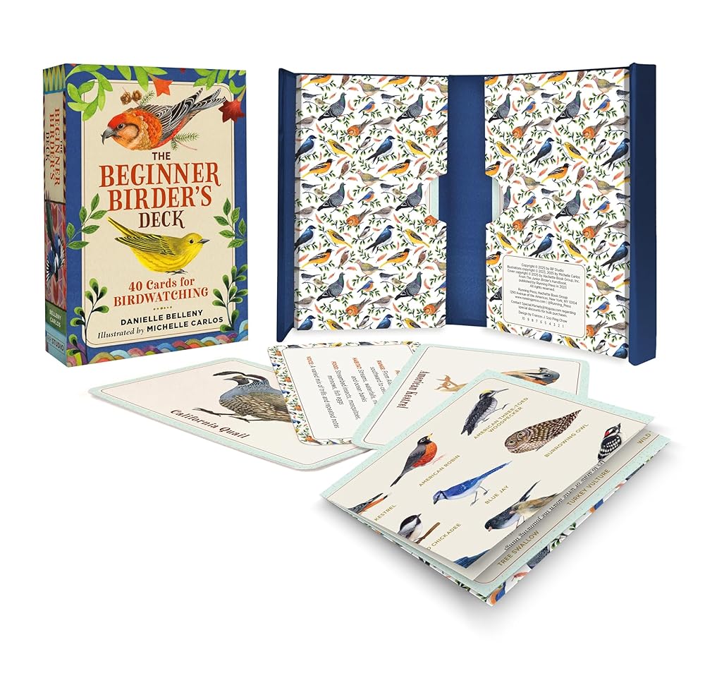 The Beginner Birder's Deck: 40 Cards for Birdwatching cover image