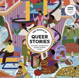 The World of Queer Stories A 1000-piece Jjigsaw:  Celebrating LGBTQ+ literary icons