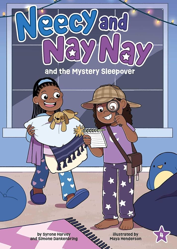 Neecy and Nay Nay and the Mystery Sleepover (Neecy and Nay Nay #4) (A Little Bee Books Chapter Book Series) cover image