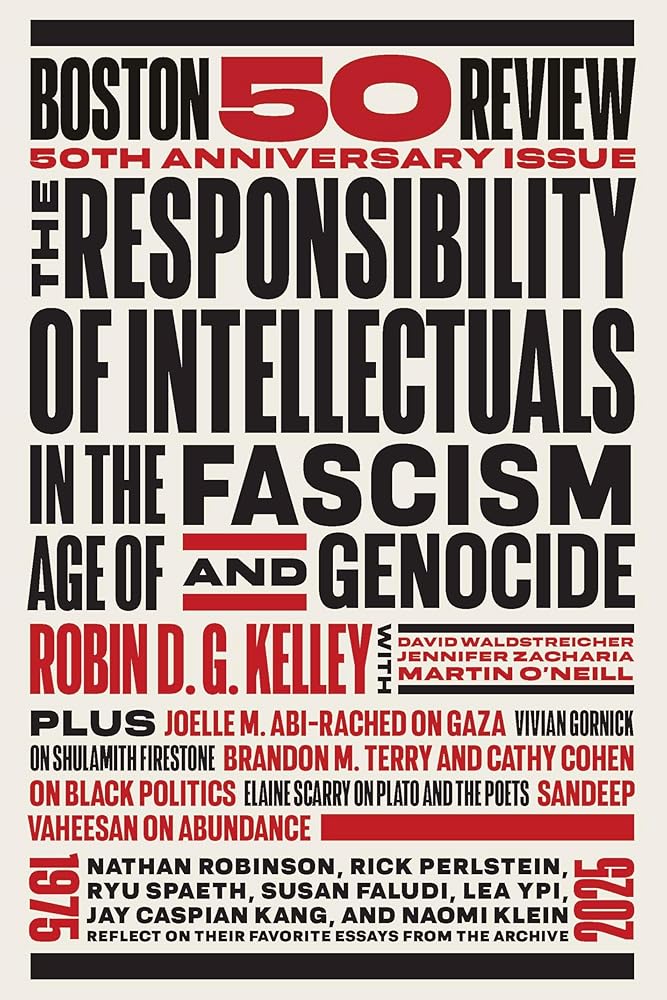 The Responsibility of Intellectuals in the Age of Fascism and Genocide cover image