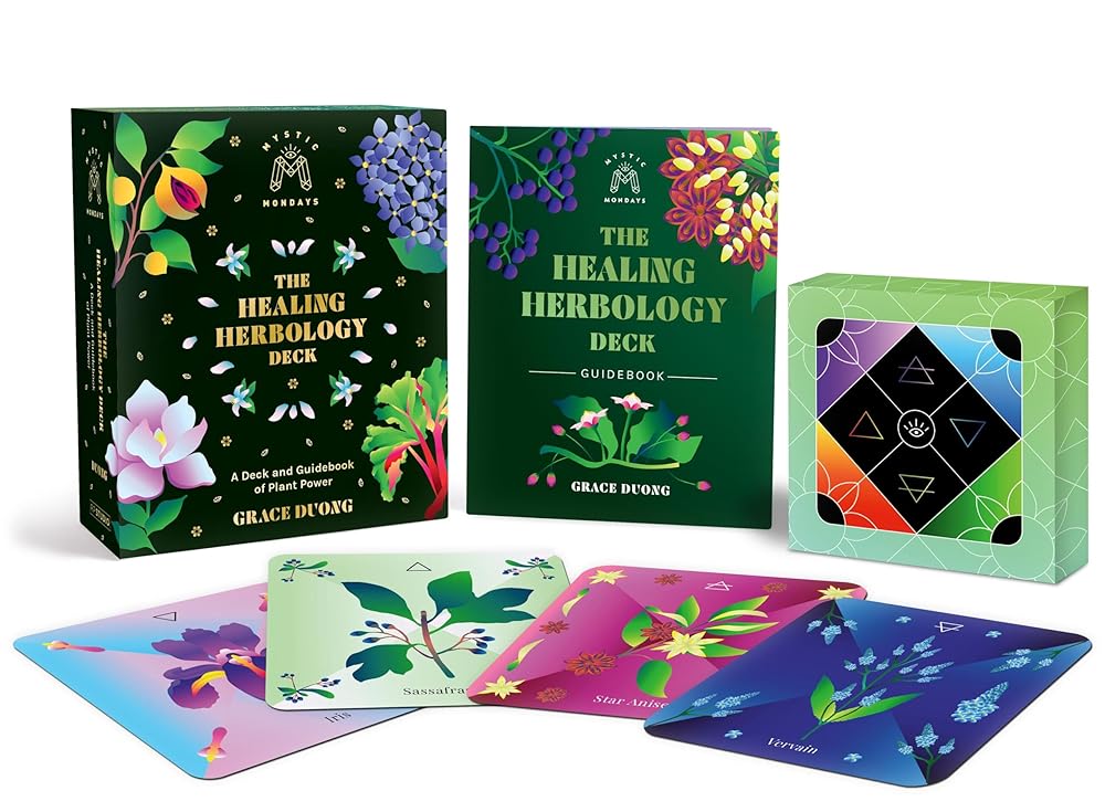 Mystic Mondays: The Healing Herbology Deck: A Deck and Guidebook of Plant Power cover image