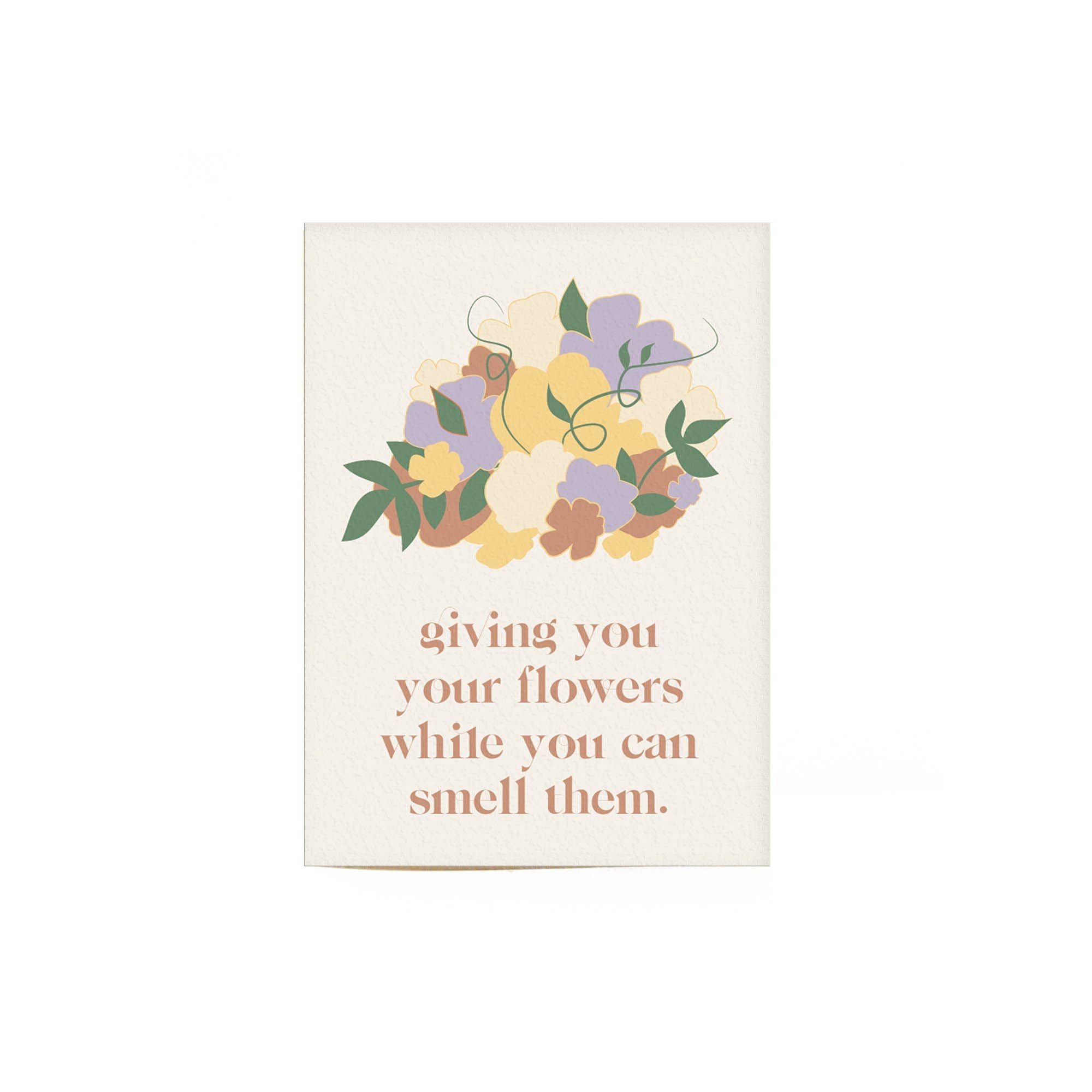 Giving You Flowers Card I