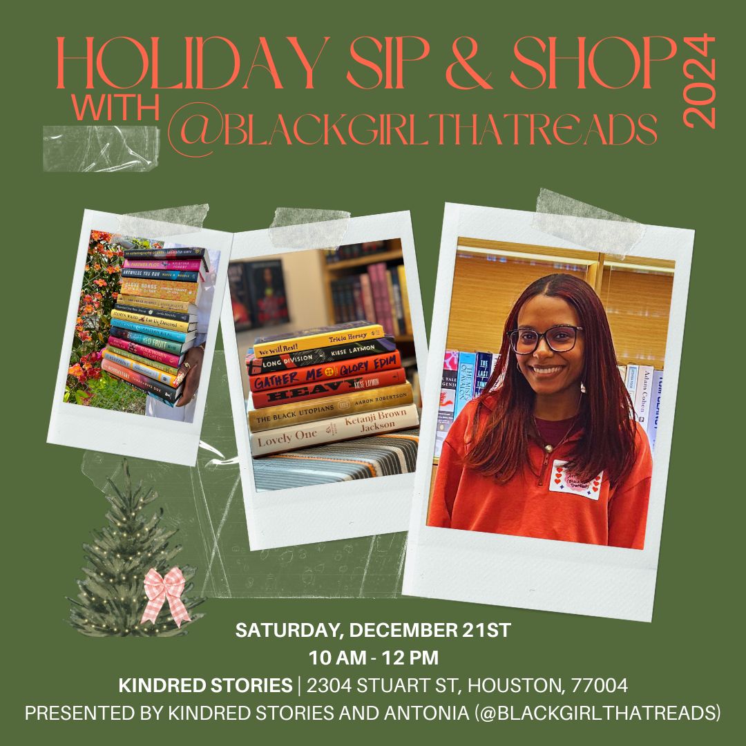 Holiday Sip & Shop with @blackgirlthatreads - Saturday, December 21, 2024