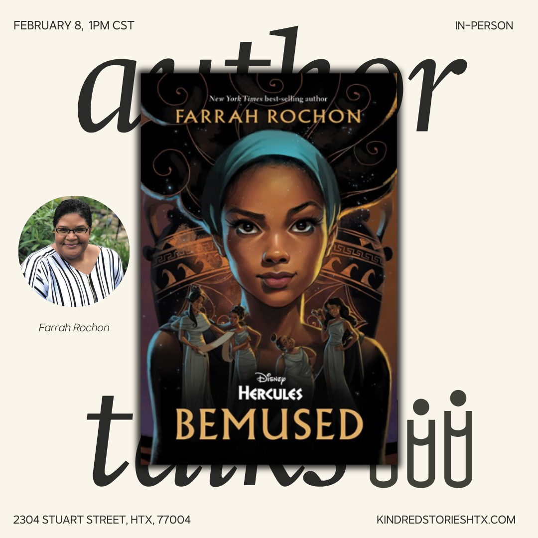 IRL AUTHOR TALK: Bemused with Farrah Rochon - February 8 @ 1 PM