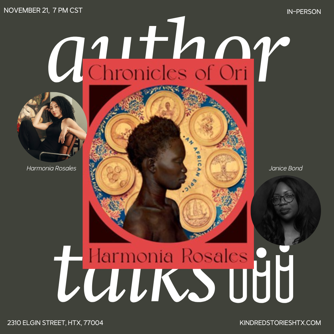 IRL AUTHOR TALK: Chronicles of Ori with Harmonia Rosales - November 21 @ 7PM