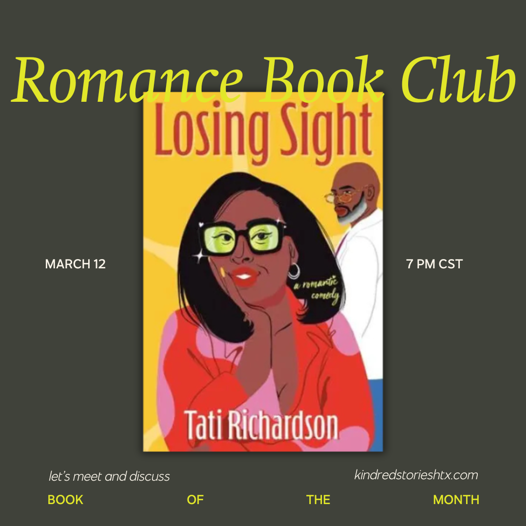 MARCH 2025: Romance Book Club - March 12 @ 7PM