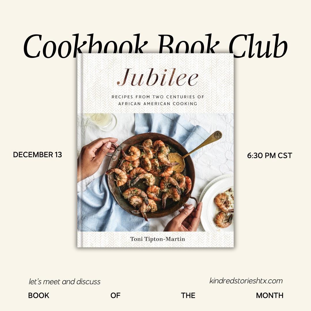 DECEMBER 2025: Cookbook Book Club - December 13 @ 6:30 PM