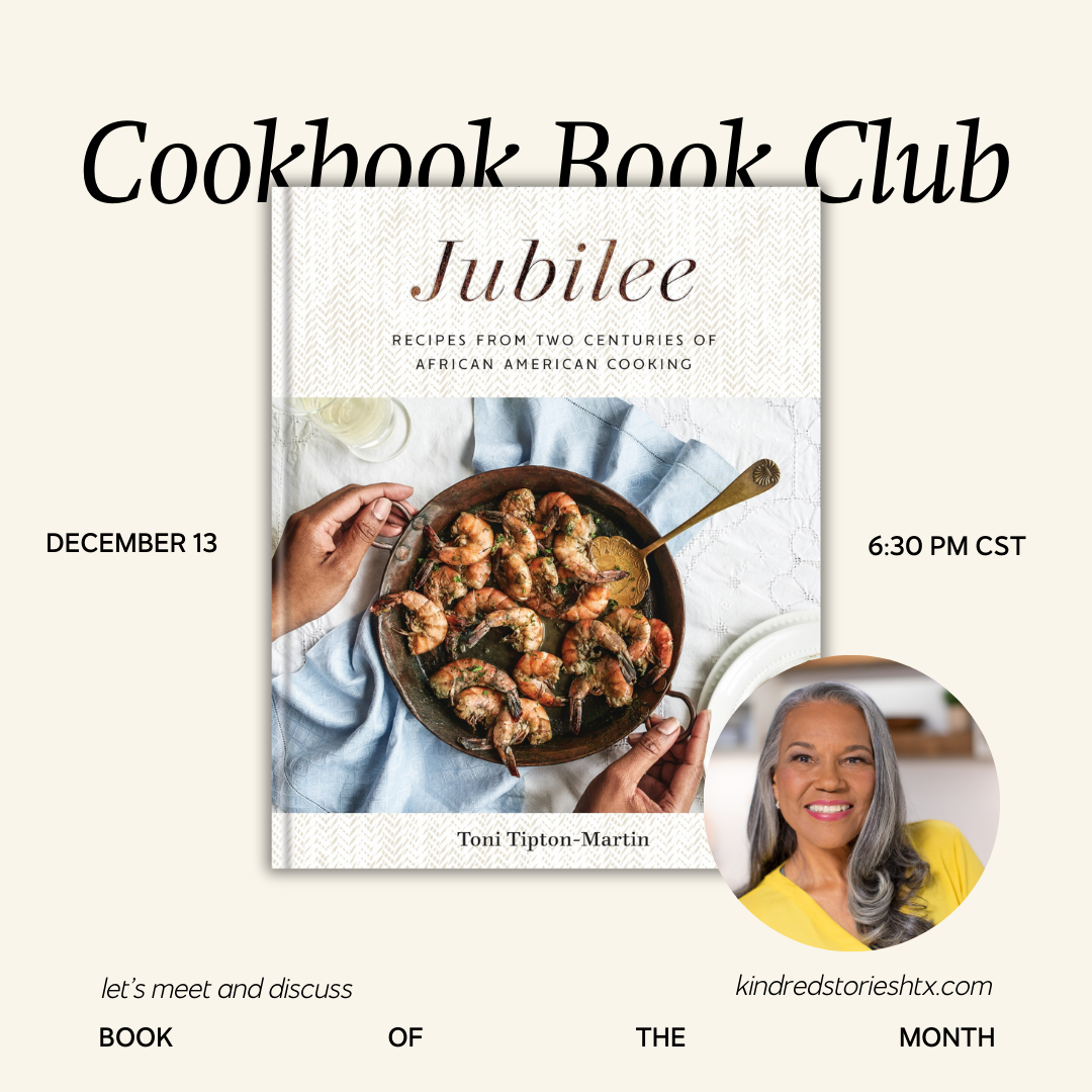 DECEMBER 2025: Cookbook Book Club - December 13 @ 6:30 PM