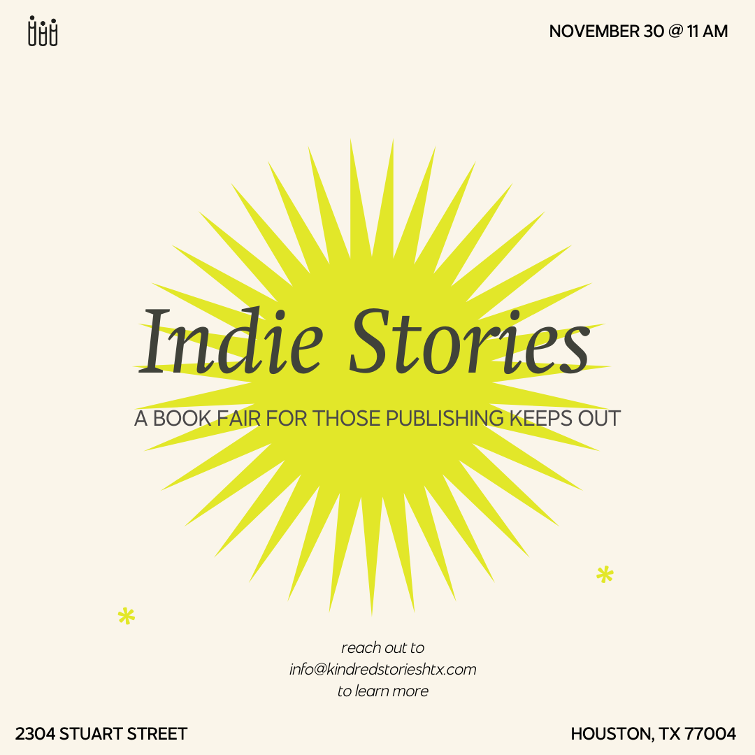 Indie Stories: A Book Fair for Those Publishing Keeps Out