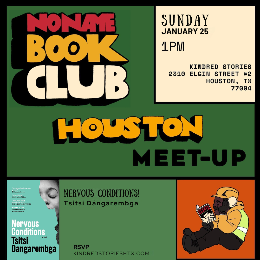 JANUARY 2026: NO NAME BOOK CLUB - JANUARY 25 @ 1 PM CST