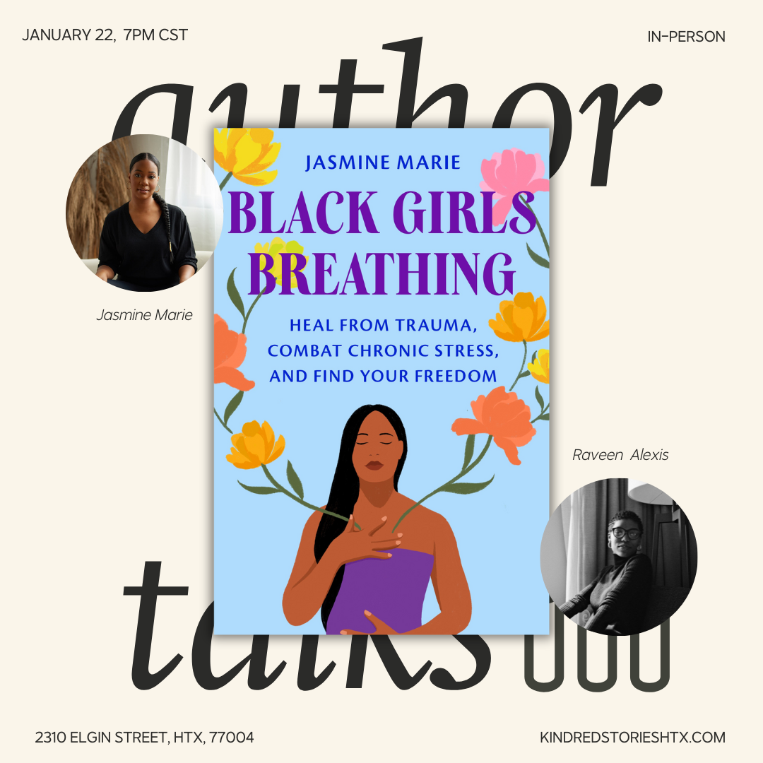 IRL AUTHOR TALK: Black Girls Breathing with Jasmine Marie - February 6 @ 7PM CST