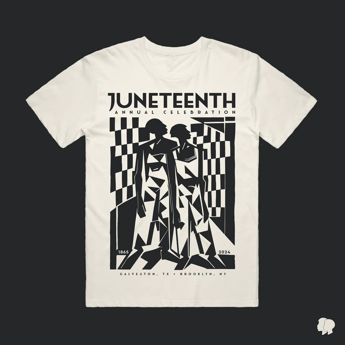Juneteenth 2024 Annual Celebration T-Shirt in Creme
