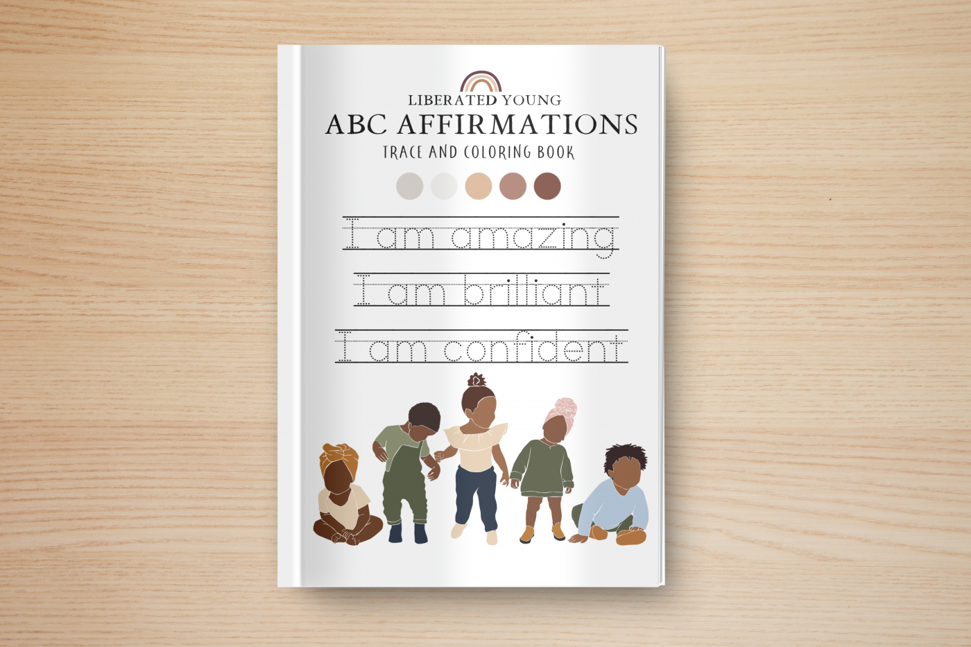 ABC Affirmations Trace and Color Workbook