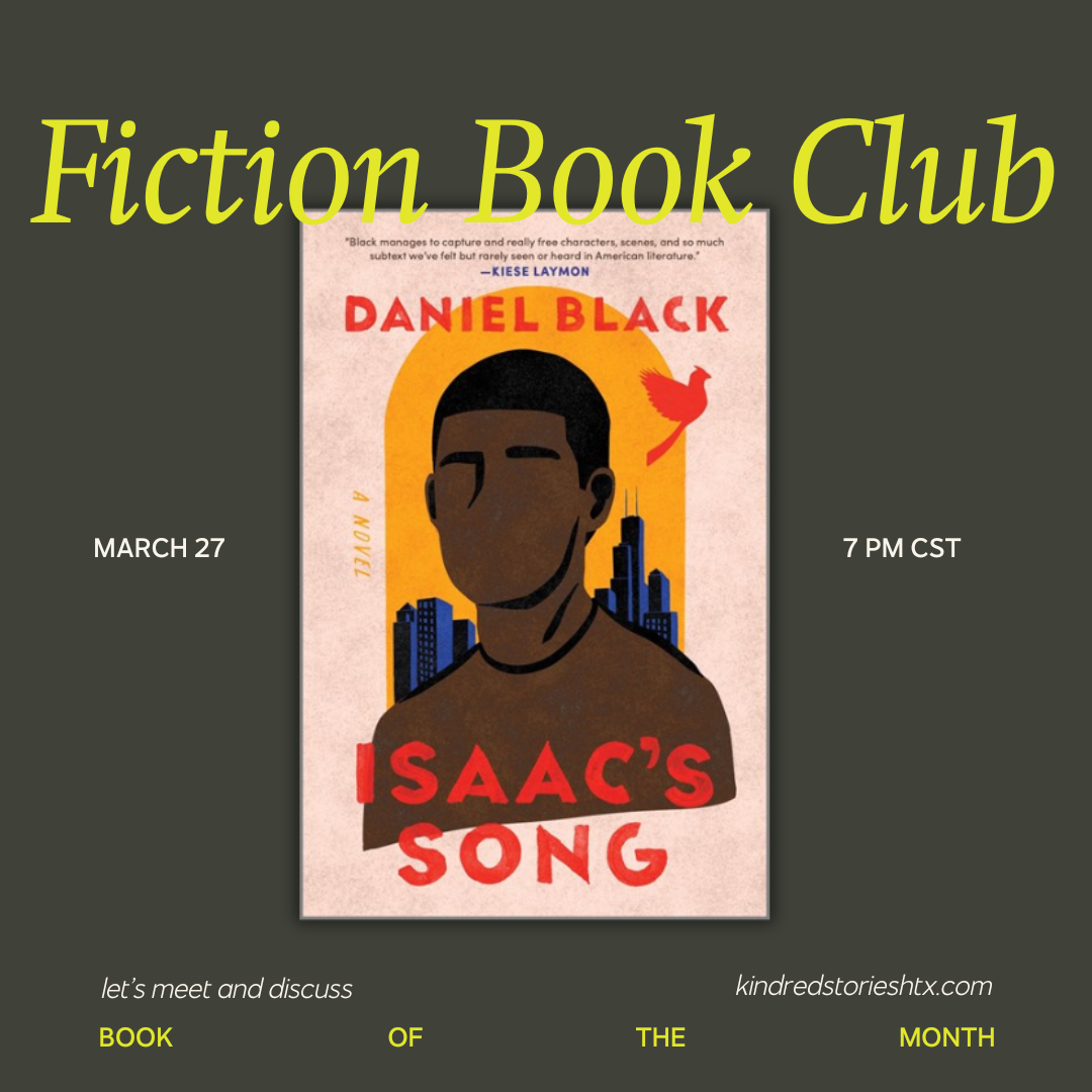 MARCH 2025:Fiction Book Club - March 27 @ 7PM