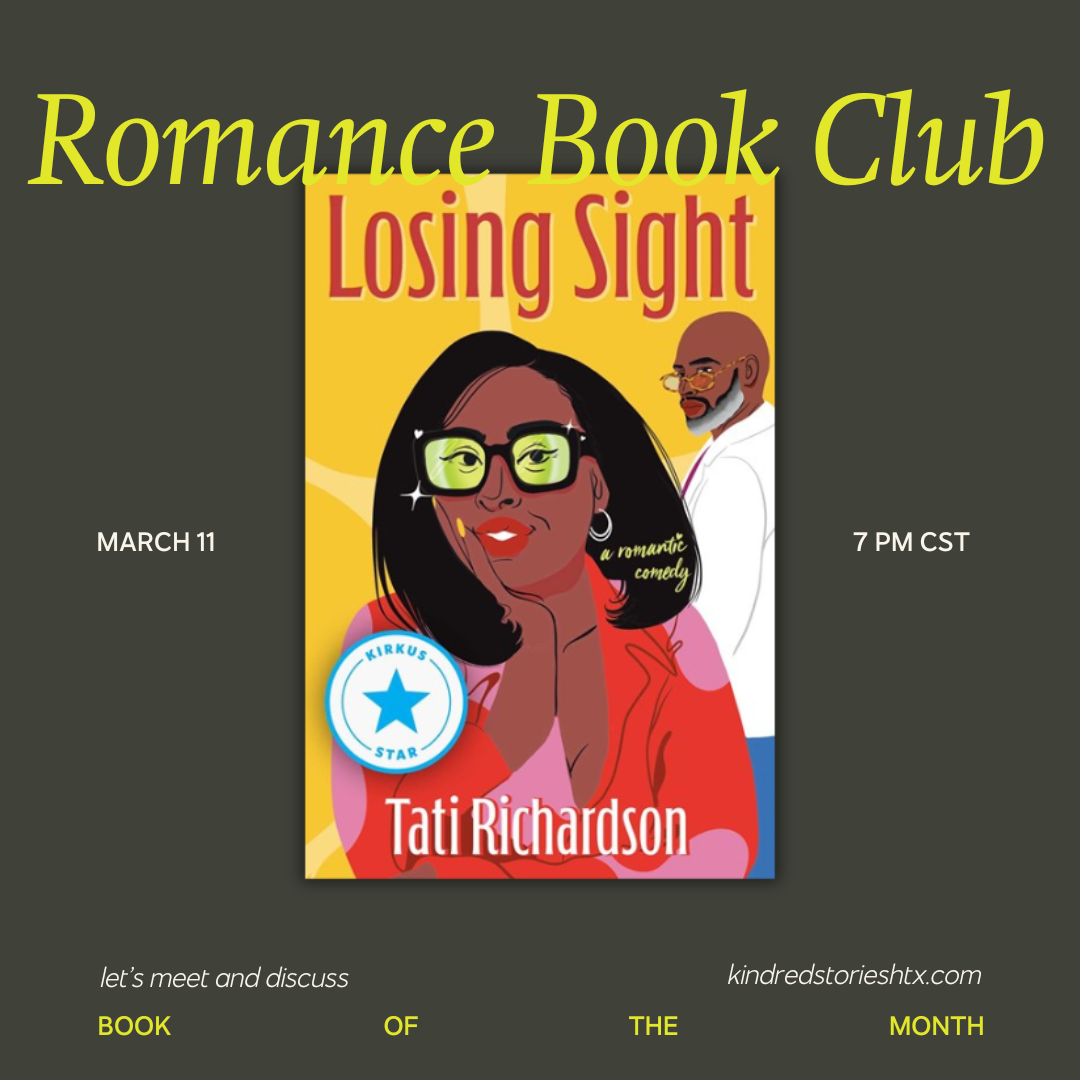 MARCH 2025: Romance Book Club - March 11 @ 7PM