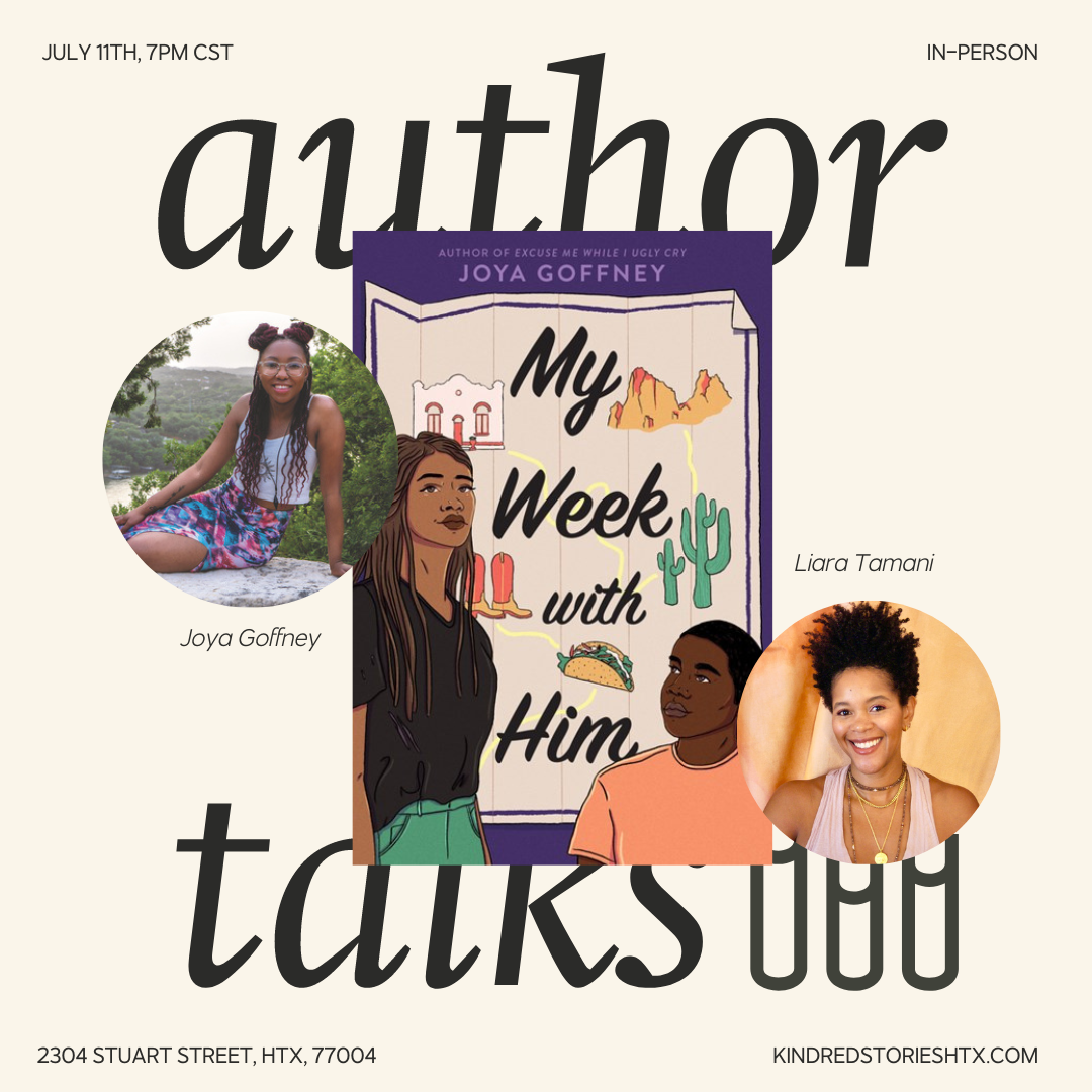 IRL Author Talk: My Week with Him with Joya Goffney- July 11